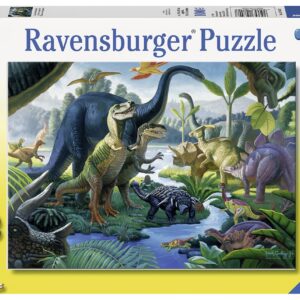 Ravensburger pusle 100 tk Dinosauruste kooselu