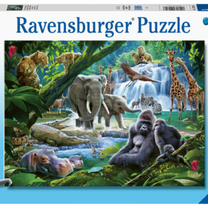 Ravensburger pusle 100 tk Džungli perekond