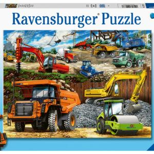 Ravensburger pusle 100 tk Ehitusmasinad