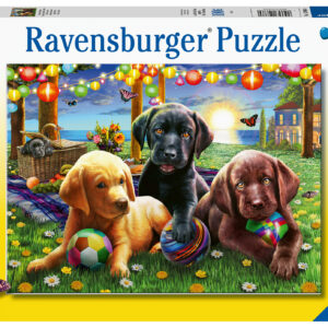 Ravensburger pusle 100 tk Kutsikate piknik
