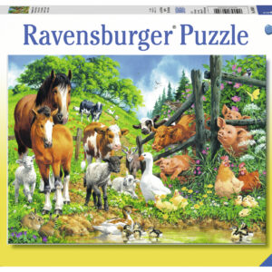 Ravensburger pusle 100 tk Loomade kokkutulek