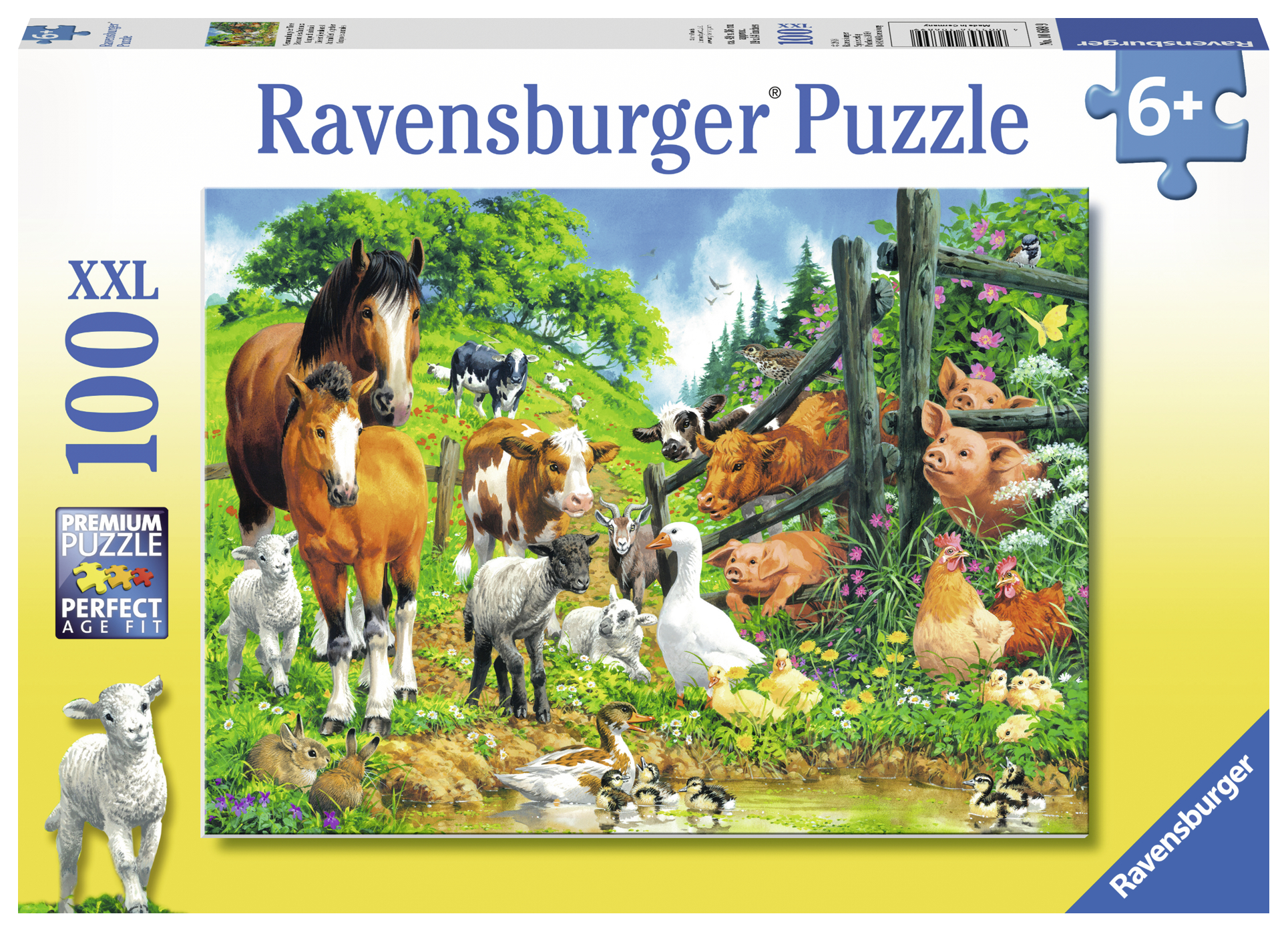 Ravensburger pusle 100 tk Loomade kokkutulek 1 Ravensburger pusle 100 tk Loomade kokkutulek