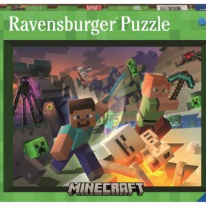 Ravensburger pusle 100 tk Minecrafti koletised