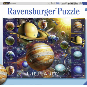 Ravensburger pusle 100 tk Planeedid