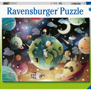 Ravensburger pusle 100 tk Planeetide mänguväljak