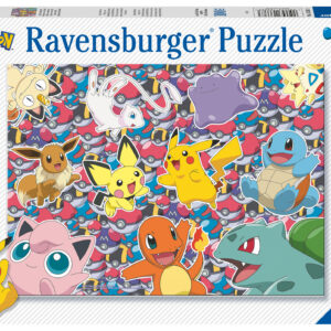 Ravensburger pusle 100 tk: Pokemon ja sõbrad