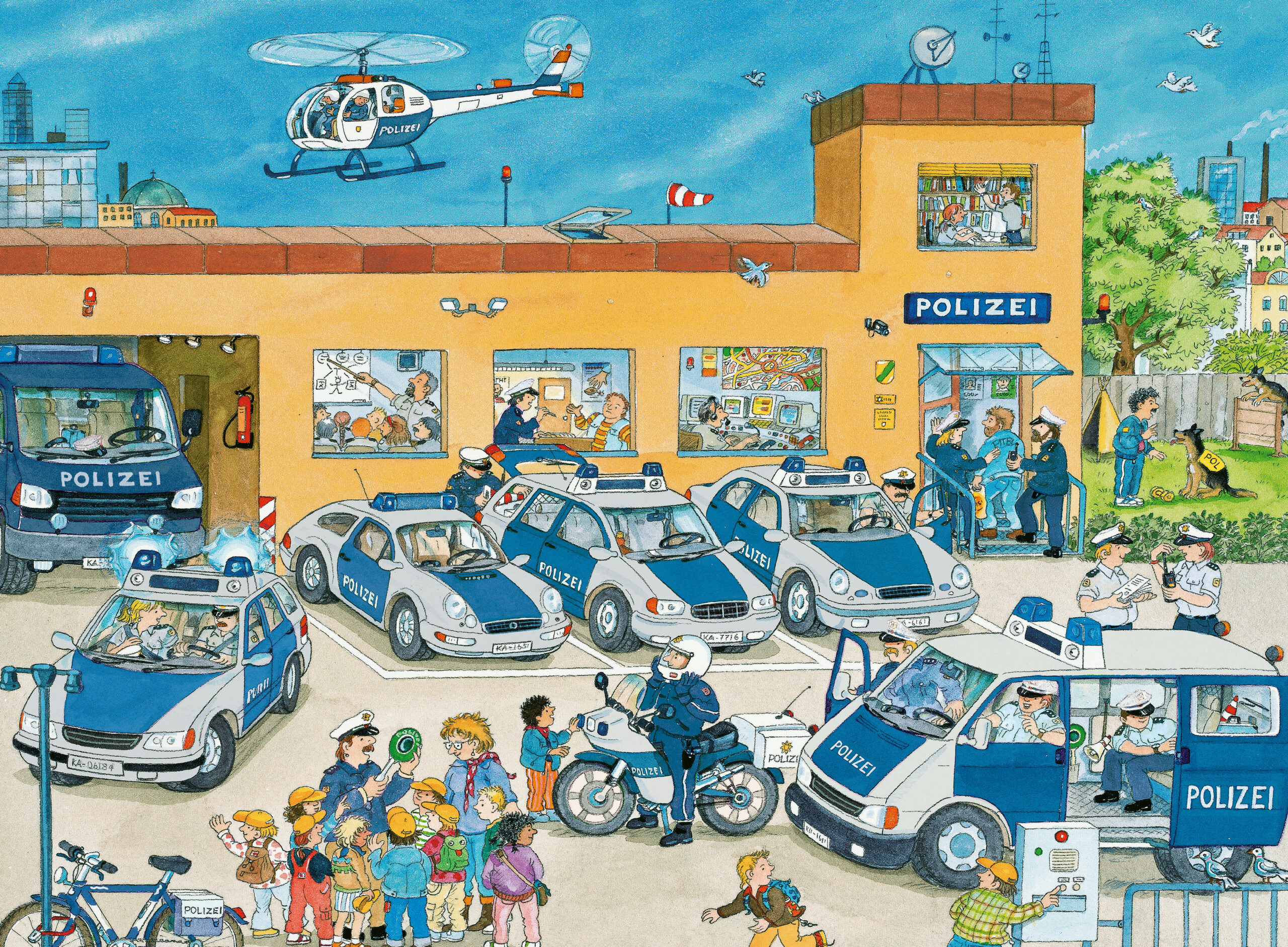 Ravensburger pusle 100 tk Politseijaoskond 2 Ravensburger pusle 100 tk Politseijaoskond - Image 2