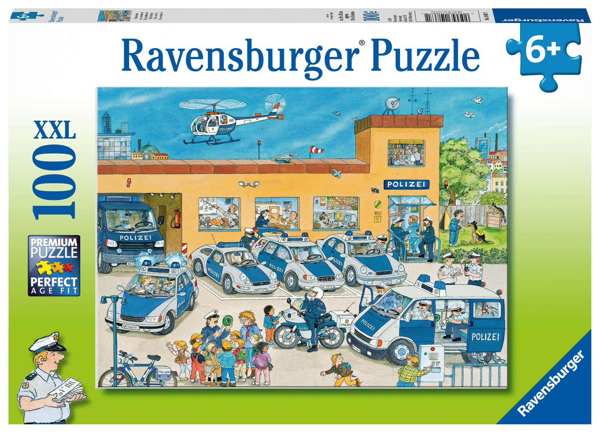 Ravensburger pusle 100 tk Politseijaoskond 1 Ravensburger pusle 100 tk Politseijaoskond