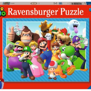 Ravensburger pusle 100 tk Super Mario tiim
