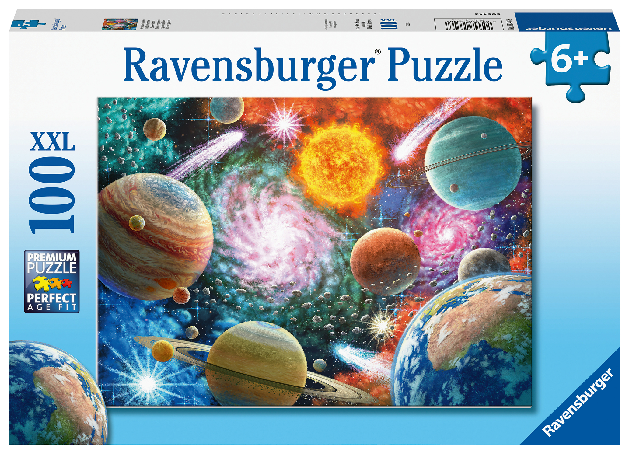 Ravensburger pusle 100 tk Suurejooneline planeedisüsteem 1 Ravensburger pusle 100 tk Suurejooneline planeedisüsteem