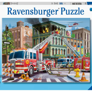 Ravensburger pusle 100 tk Tuletõrjeautod