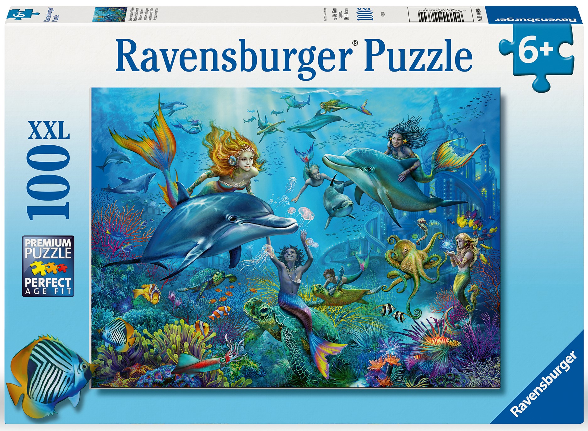 Ravensburger pusle 100 tk Veealune seiklus 1 Ravensburger pusle 100 tk Veealune seiklus