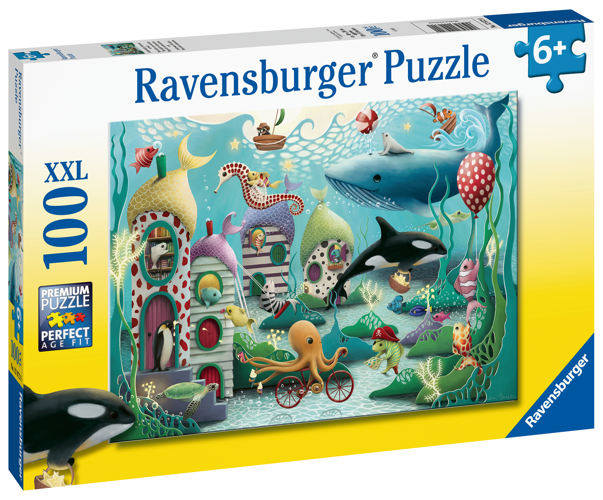 Ravensburger pusle 100 tk Veealused imed 1 Ravensburger pusle 100 tk Veealused imed