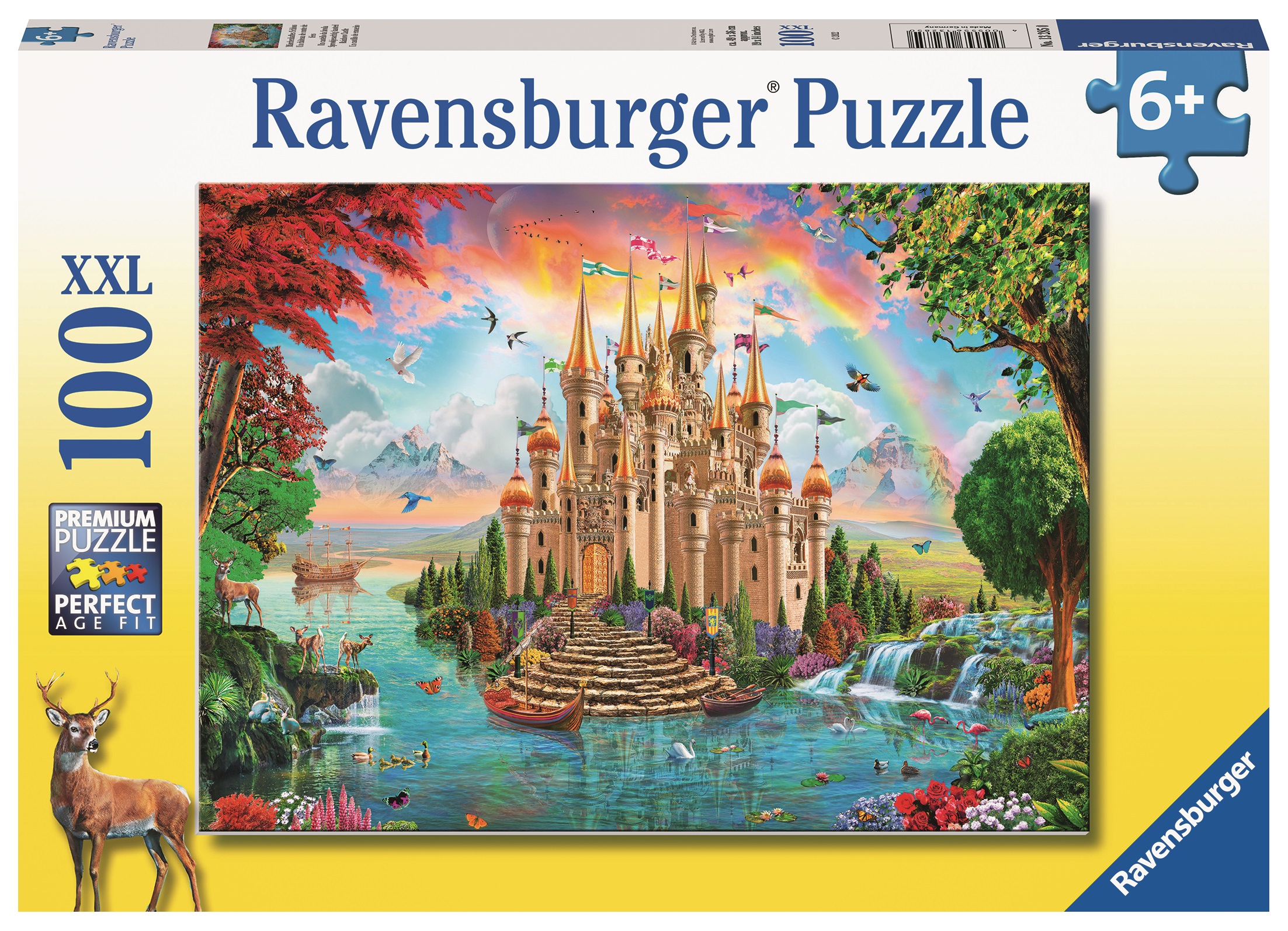 Ravensburger pusle 100 tk Vikerkaare loss 1 Ravensburger pusle 100 tk Vikerkaare loss