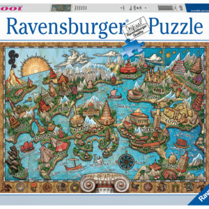 Ravensburger pusle 1000 tk Atlantis