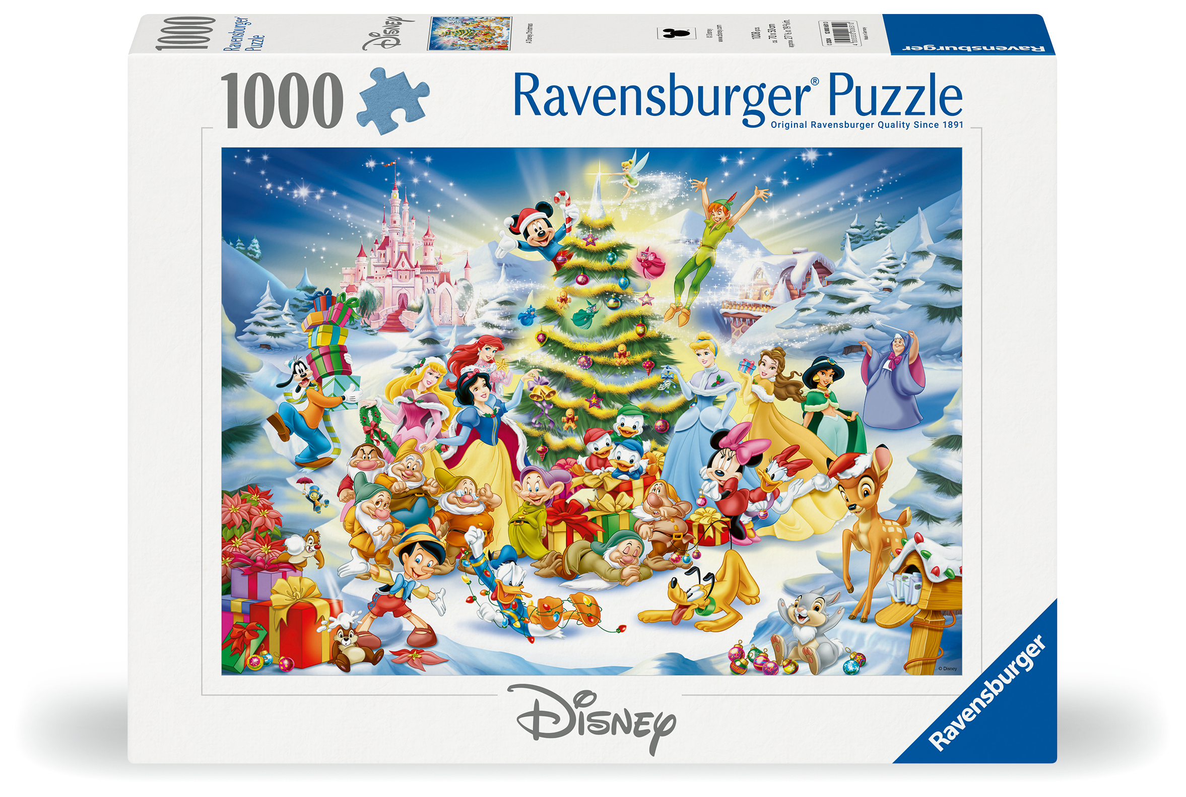 Ravensburger pusle 1000 tk Disney jõulud 1 Ravensburger pusle 1000 tk Disney jõulud