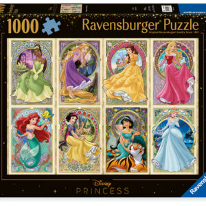 Ravensburger pusle 1000 tk: Disney printsessid