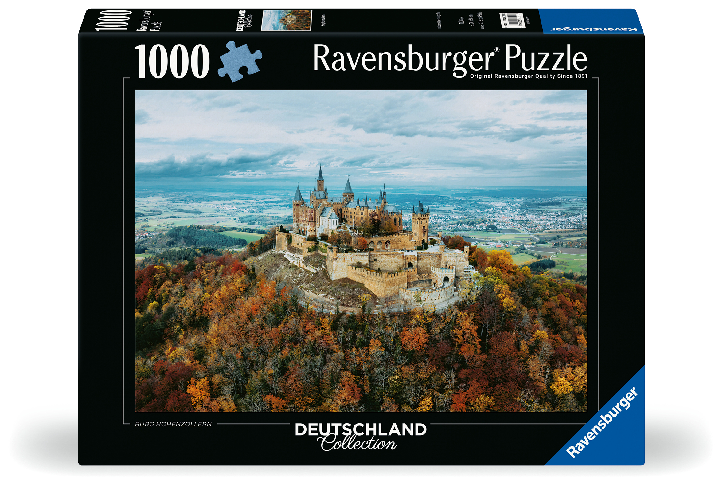 Ravensburger pusle 1000 tk Hohenzollerni loss 1 Ravensburger pusle 1000 tk Hohenzollerni loss