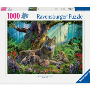 Ravensburger pusle 1000 tk Hundid metsas