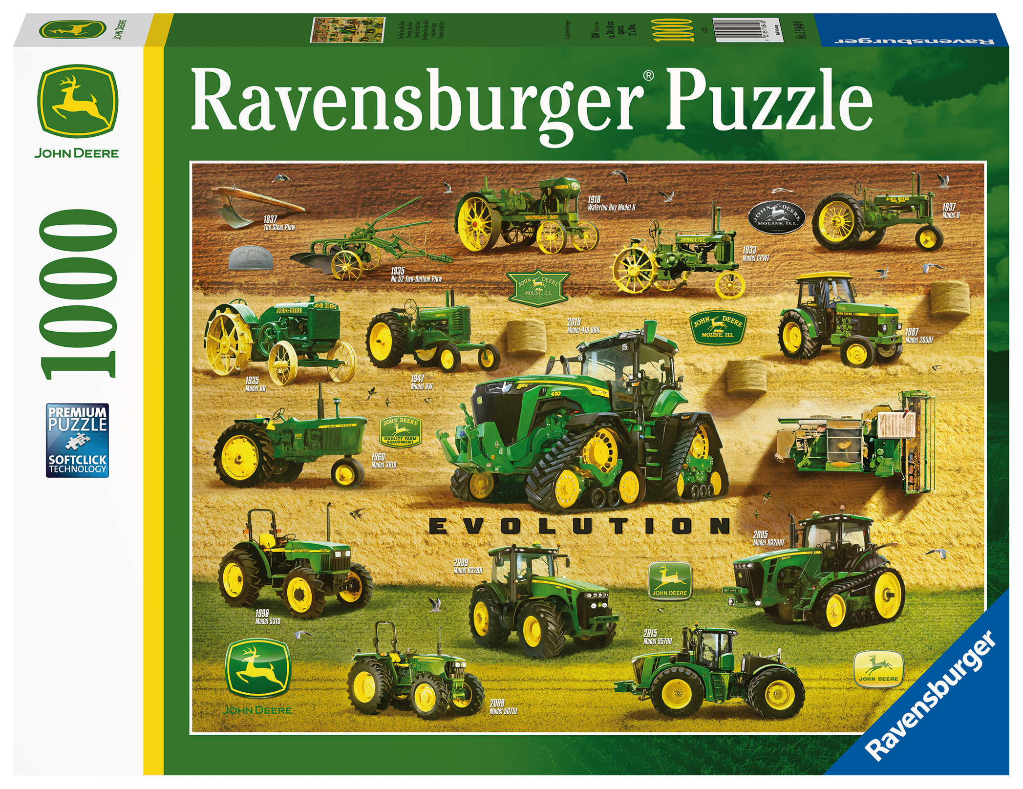 Ravensburger pusle 1000 tk John Deere pärand 1 Ravensburger pusle 1000 tk John Deere pärand