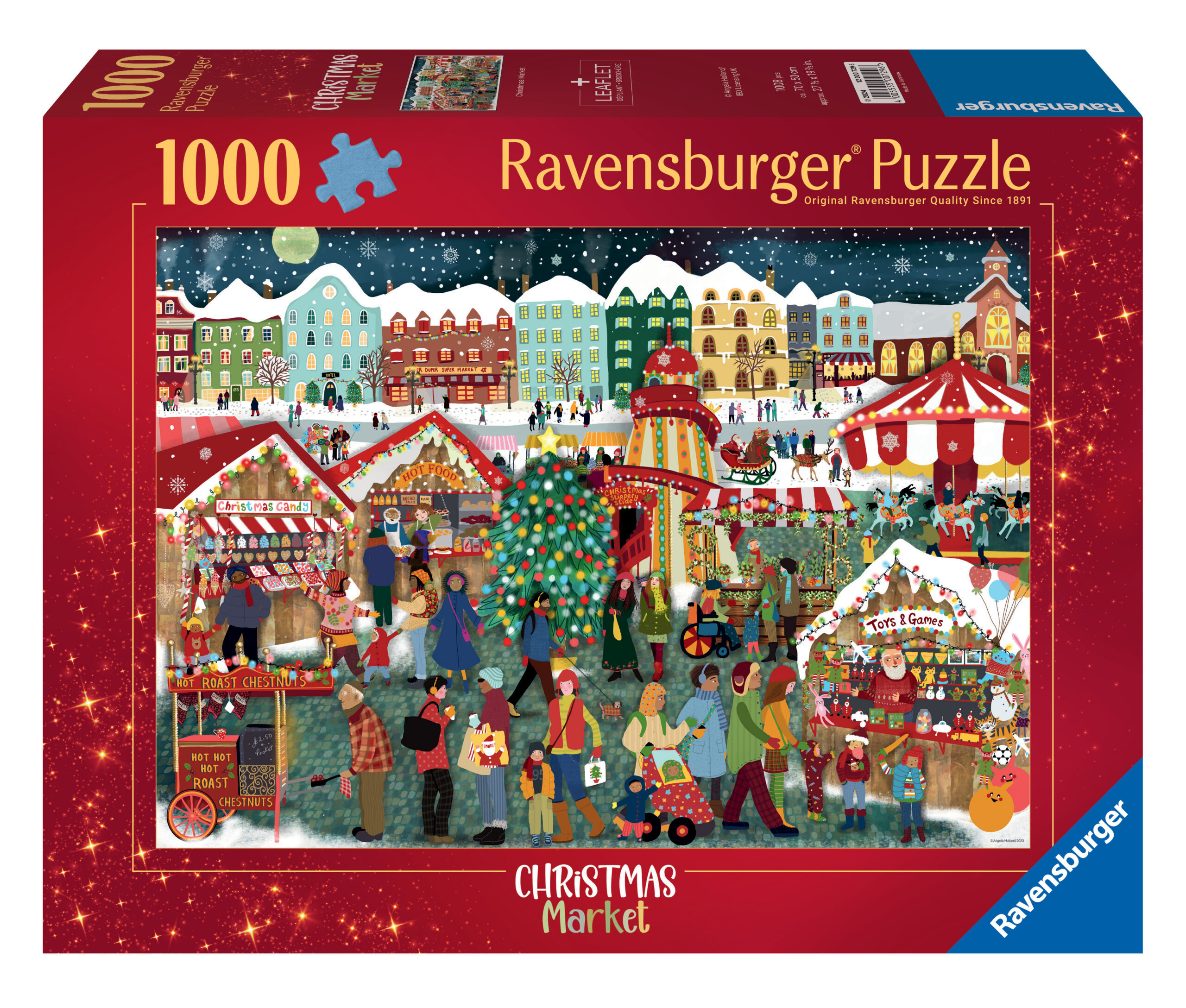 Ravensburger pusle 1000 tk Jõuluturg 1 Ravensburger pusle 1000 tk Jõuluturg