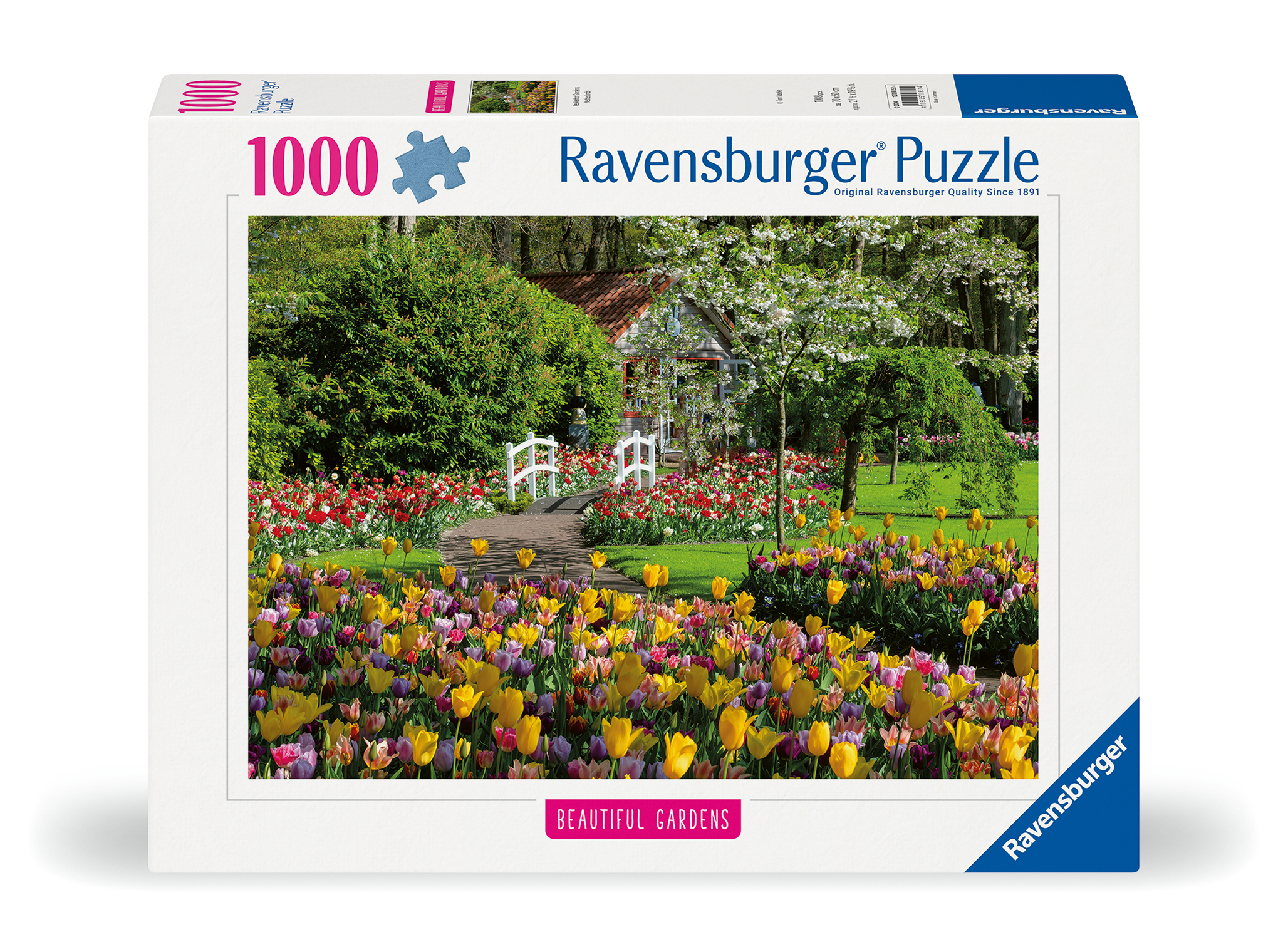 Ravensburger pusle 1000 tk: Keukenhofi aiad 1 Ravensburger pusle 1000 tk: Keukenhofi aiad