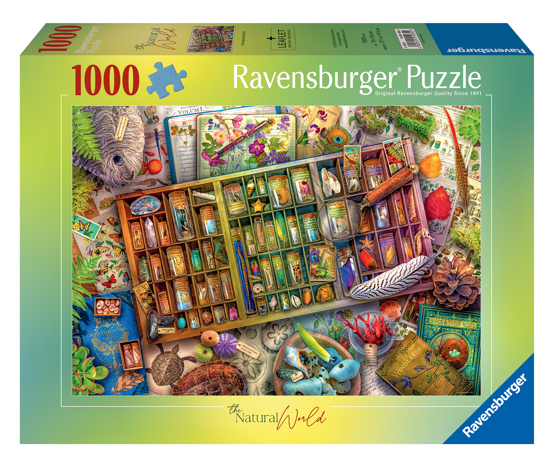 Ravensburger pusle 1000 tk Loodusuurija laud 1 Ravensburger pusle 1000 tk Loodusuurija laud