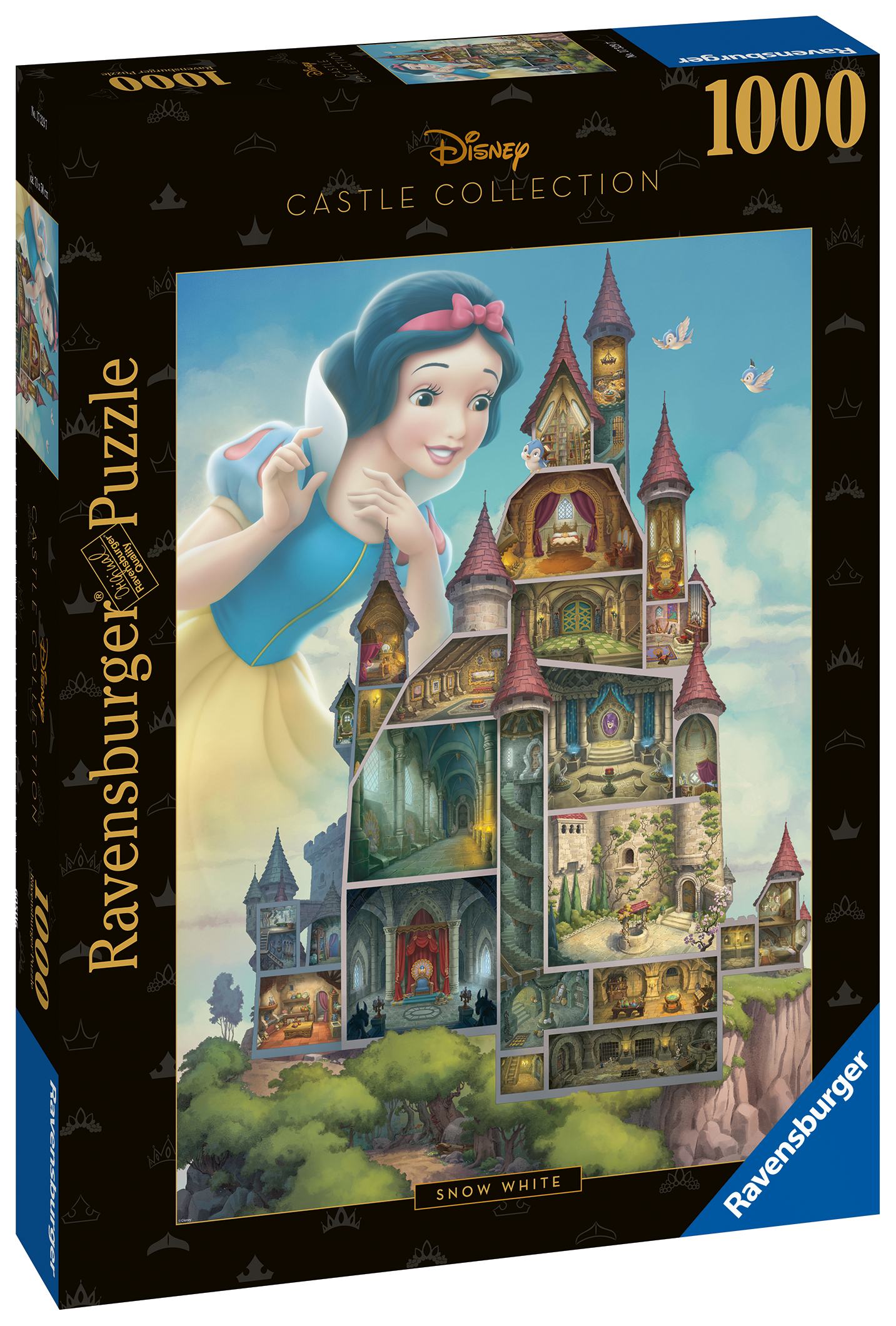 Ravensburger pusle 1000 tk Lumivalgekese loss 1 Ravensburger pusle 1000 tk Lumivalgekese loss