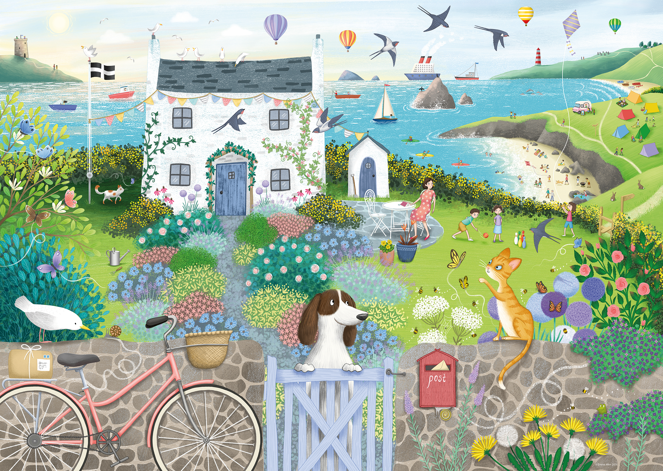 Ravensburger pusle 1000 tk Mereäärne kodu 2 Ravensburger pusle 1000 tk Mereäärne kodu - Image 2