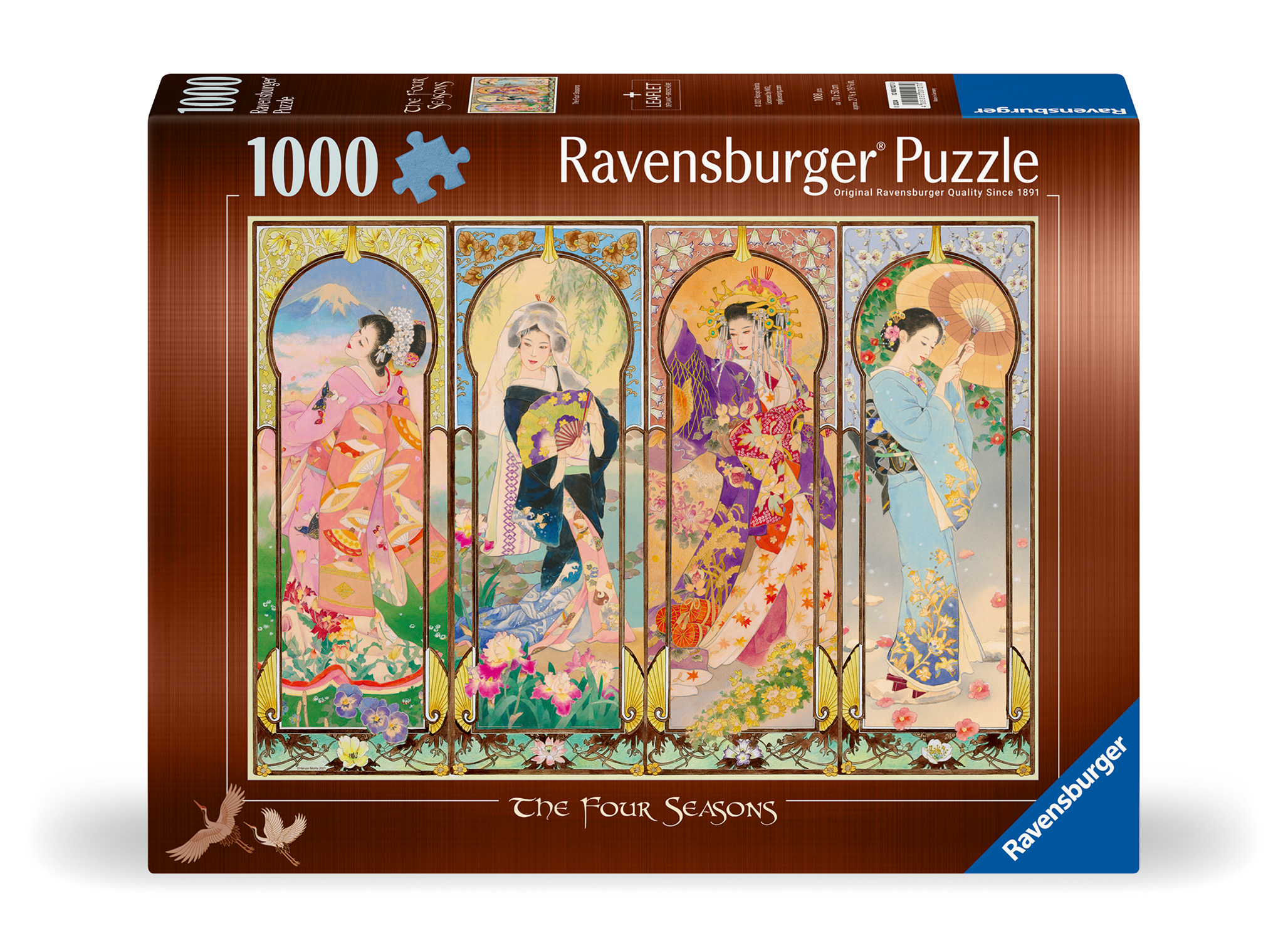 Ravensburger pusle 1000 tk Neli aastaaega 1 Ravensburger pusle 1000 tk Neli aastaaega