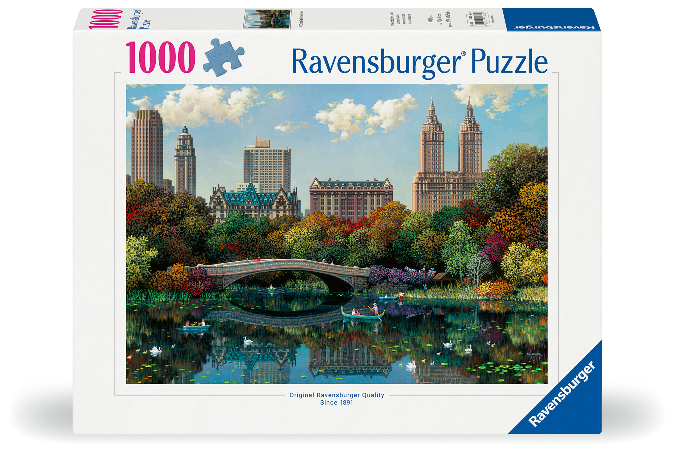 Ravensburger pusle 1000 tk New Yorki Bow sild 1 Ravensburger pusle 1000 tk New Yorki Bow sild