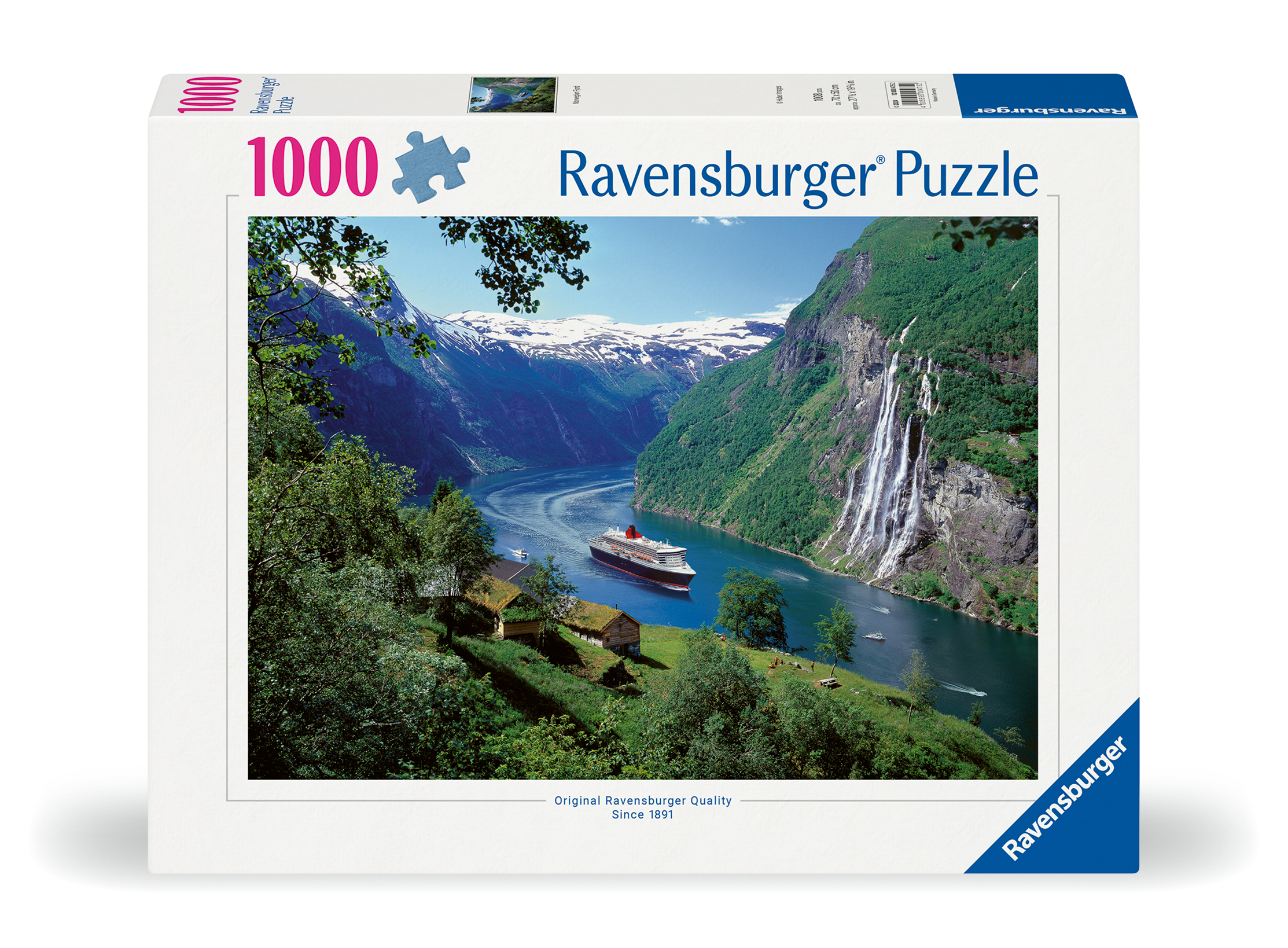 Ravensburger pusle 1000 tk Norra fjordid 1 Ravensburger pusle 1000 tk Norra fjordid