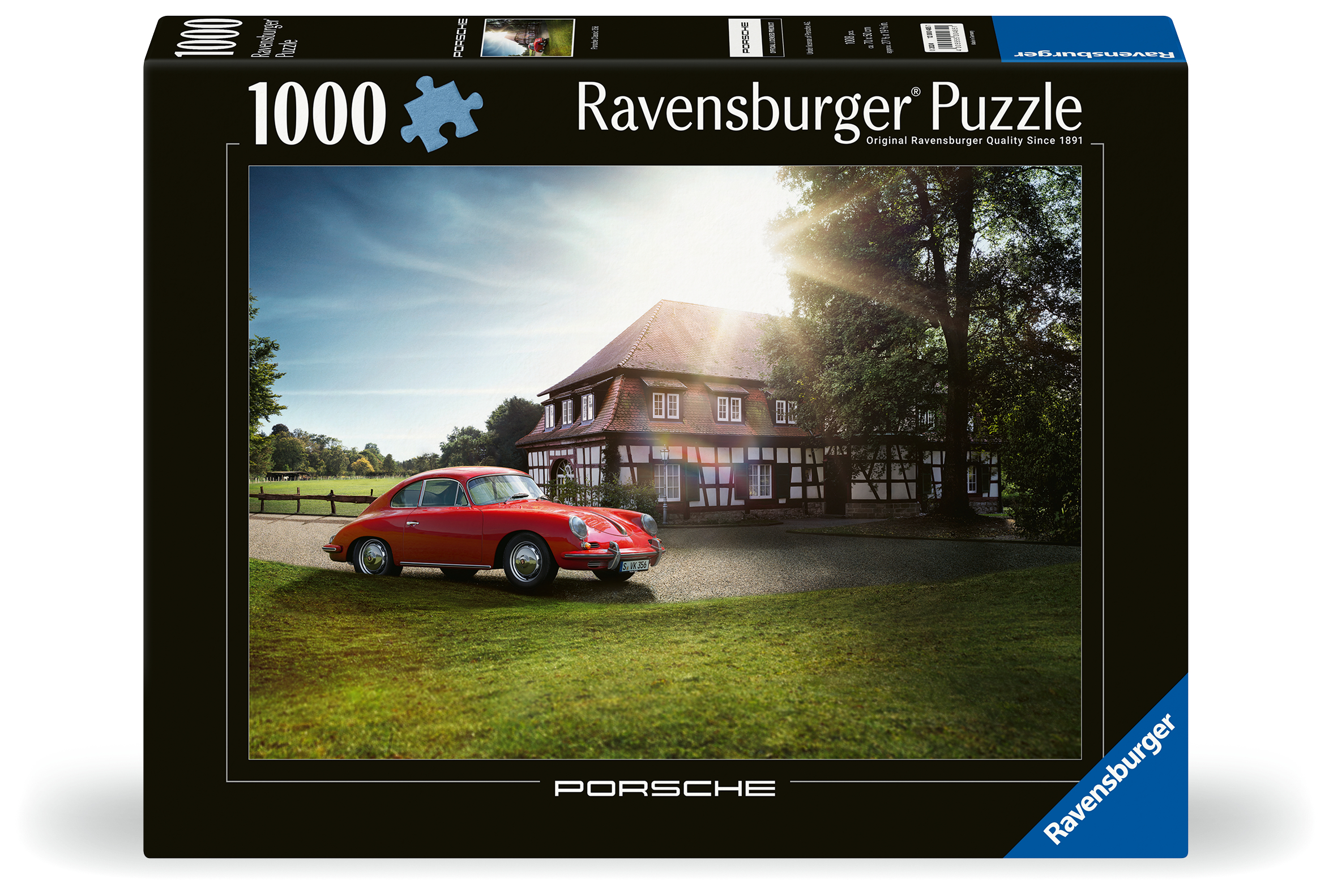 Ravensburger pusle 1000 tk Porsche klassik 356 1 Ravensburger pusle 1000 tk Porsche klassik 356