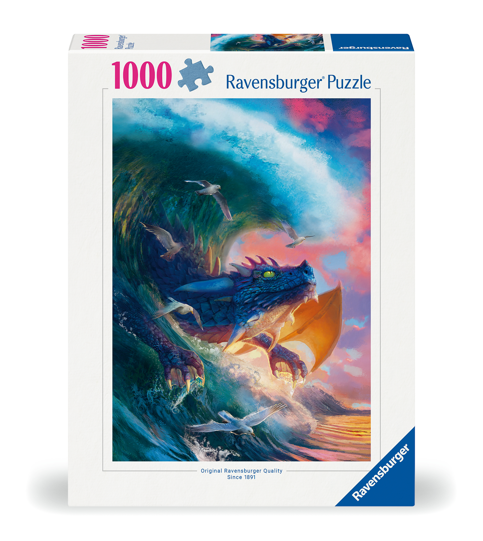 Ravensburger pusle 1000 tk Võimas draakon 1 Ravensburger pusle 1000 tk Võimas draakon