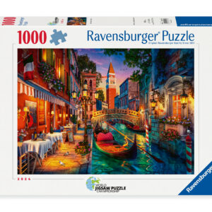 Ravensburger pusle 1000 tk: gondlisõit Veneetsias