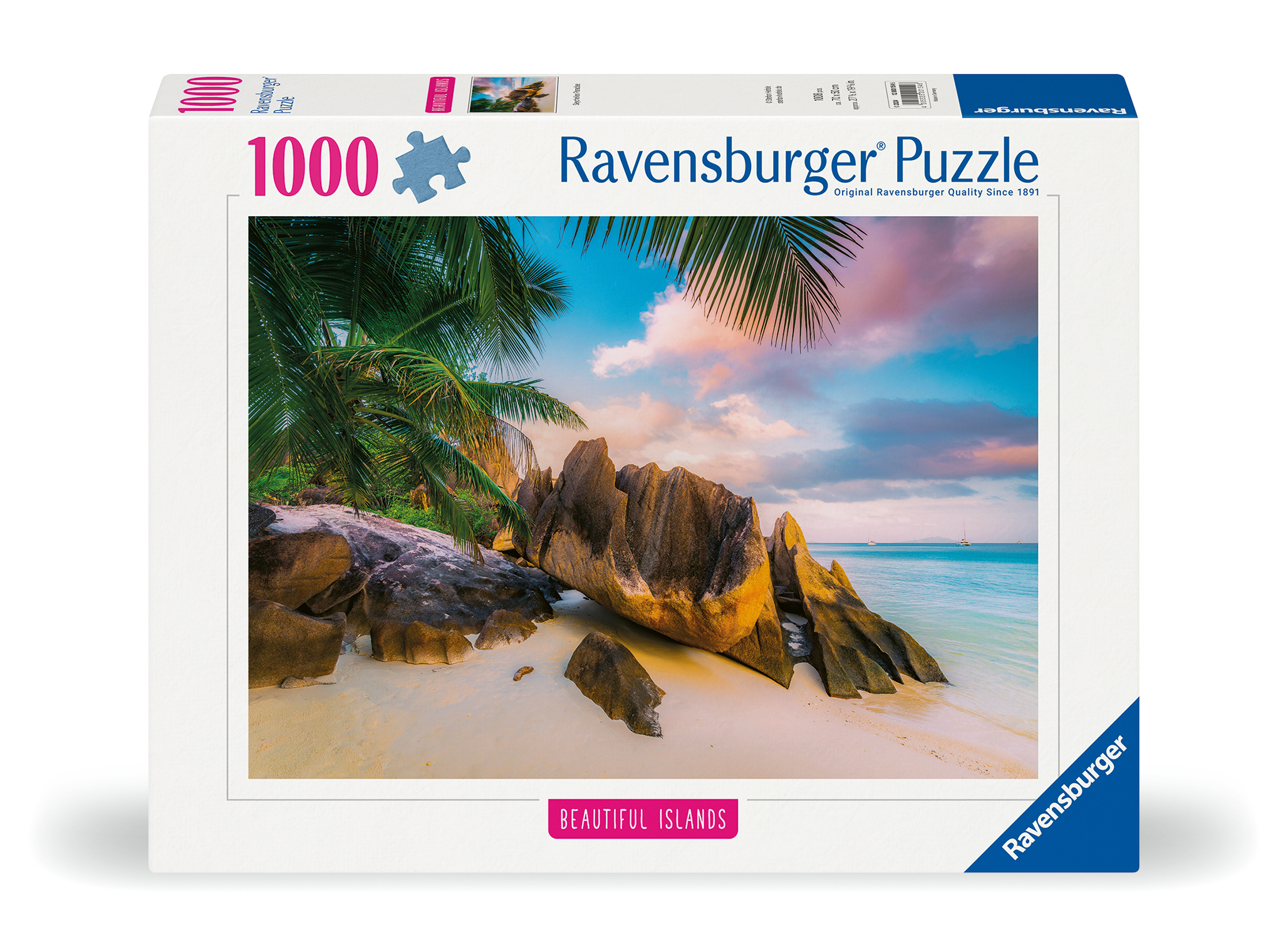 Ravensburger pusle 1000 tk: kaunid saared Seišellid 1 Ravensburger pusle 1000 tk: kaunid saared Seišellid