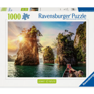 Ravensburger pusle 1000 tk: kolm kaljut Cheowis, Tais