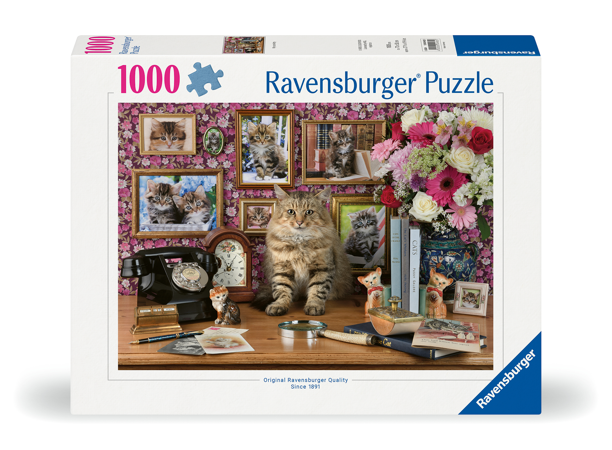 Ravensburger pusle 1000 tk: minu armas kassike 1 Ravensburger pusle 1000 tk: minu armas kassike