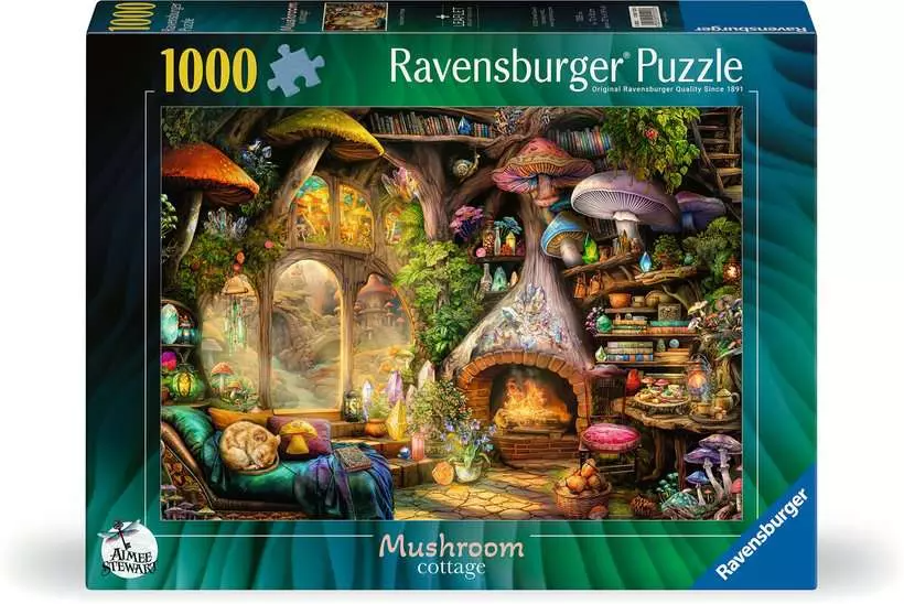 Ravensburger pusle 1000 tk: seenemajake 1 Ravensburger pusle 1000 tk: seenemajake