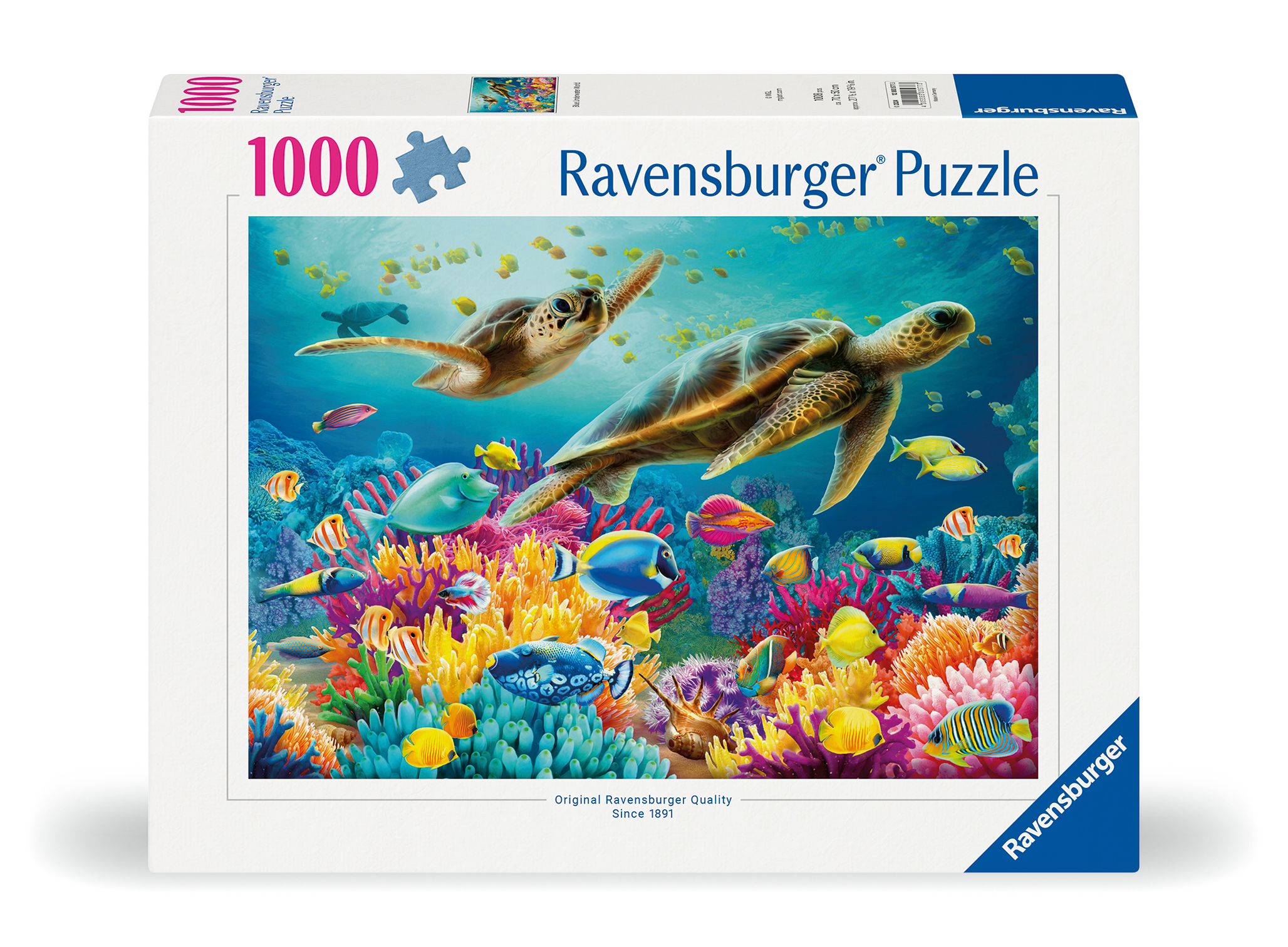 Ravensburger pusle 1000 tk: veealune maailm 1 Ravensburger pusle 1000 tk: veealune maailm
