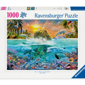 Ravensburger pusle 1000 tk: veealune saar