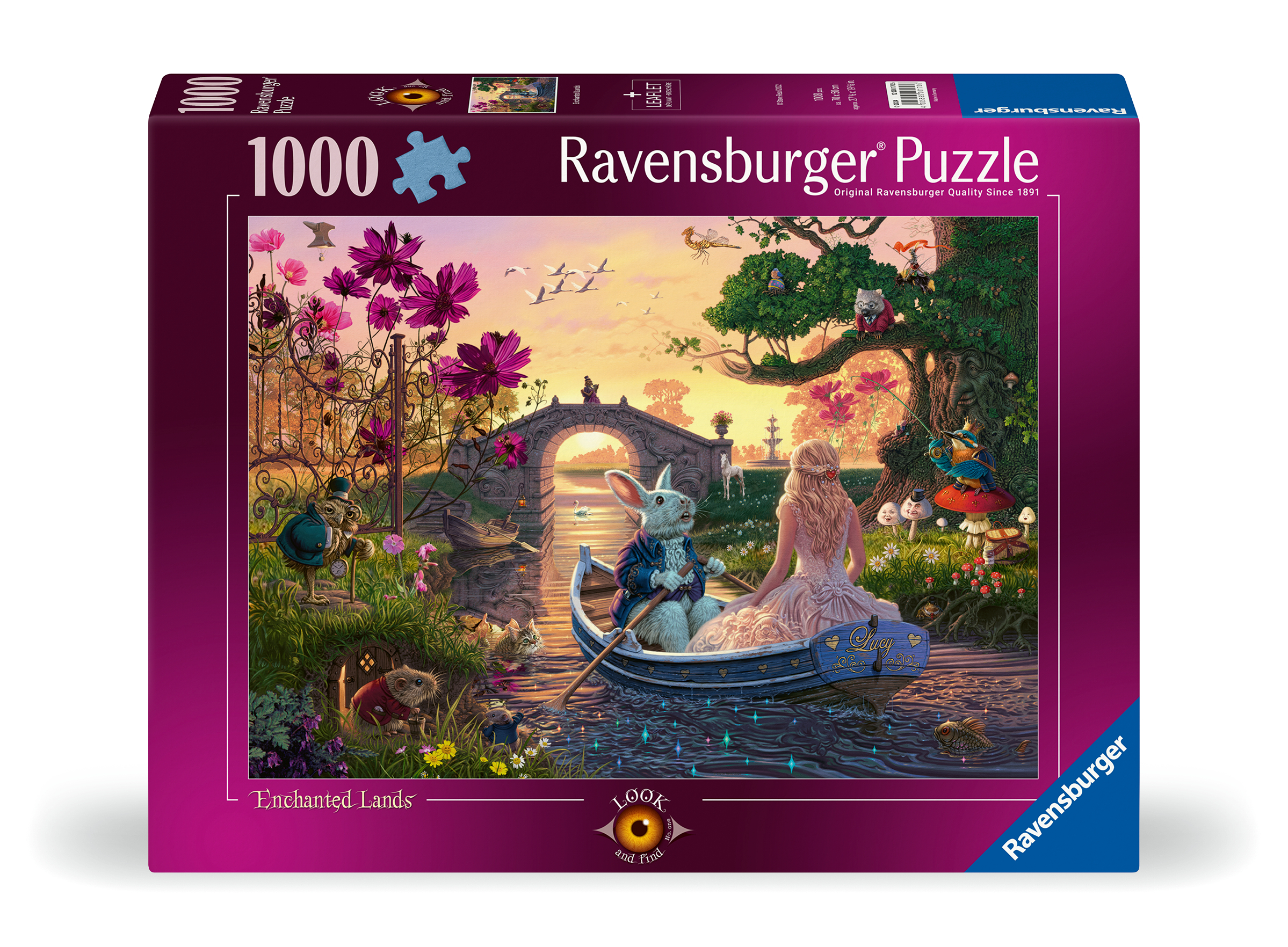 Ravensburger pusle 1000 tk: võlumaa 1 Ravensburger pusle 1000 tk: võlumaa