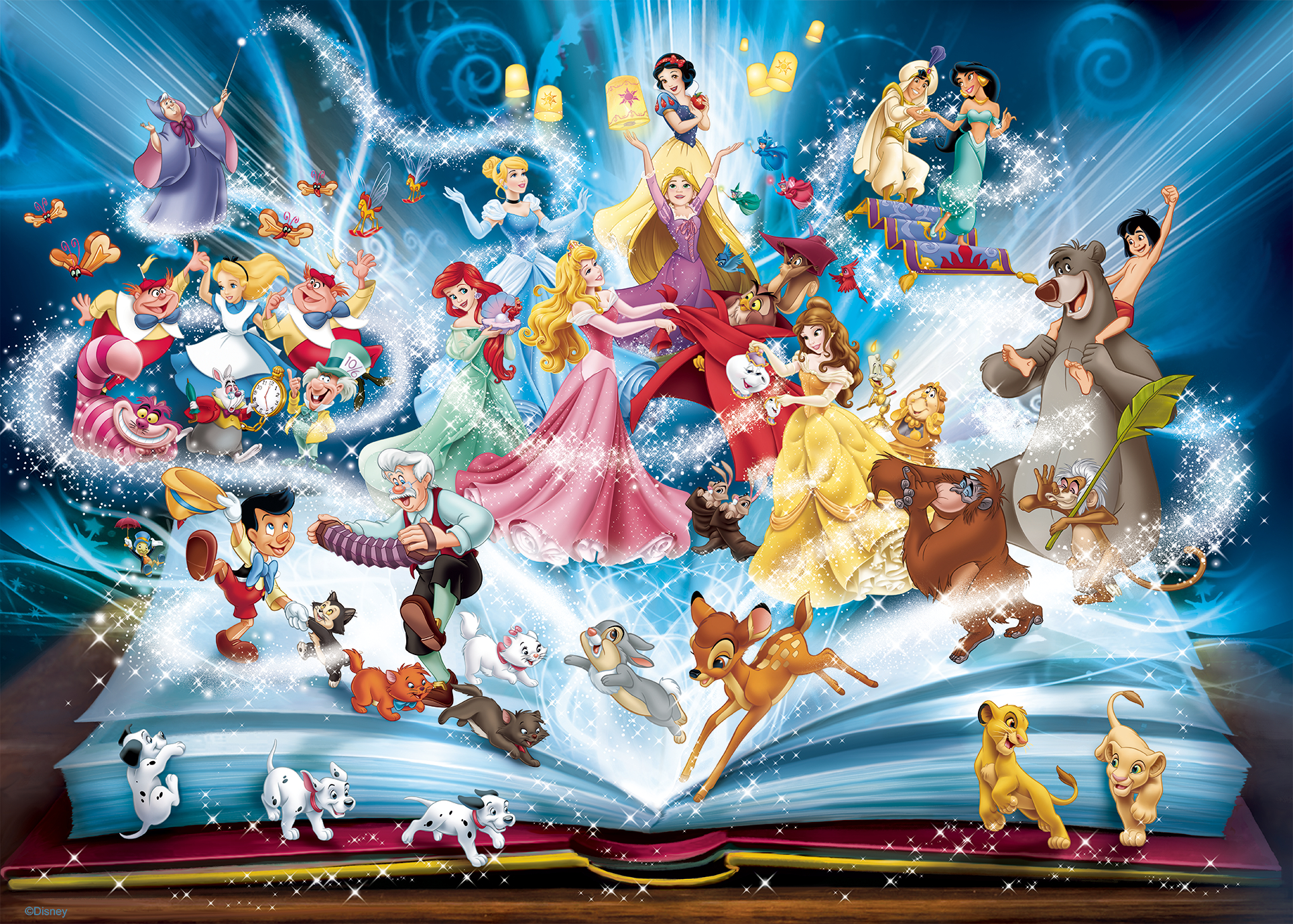 Ravensburger pusle 1500 tk Disney juturaamat 2 Ravensburger pusle 1500 tk Disney juturaamat - Image 2