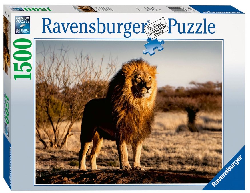 Ravensburger pusle 1500 tk Lõvi 1 Ravensburger pusle 1500 tk Lõvi