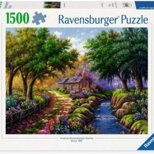 Ravensburger pusle 1500 tk Majake järve ääres