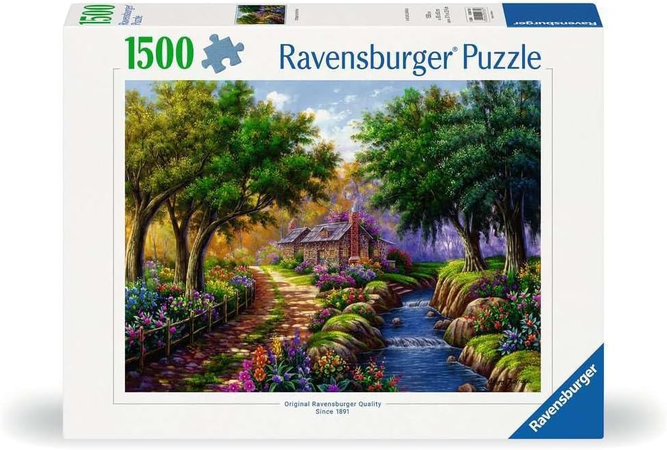 Ravensburger pusle 1500 tk Majake järve ääres 1 Ravensburger pusle 1500 tk Majake järve ääres