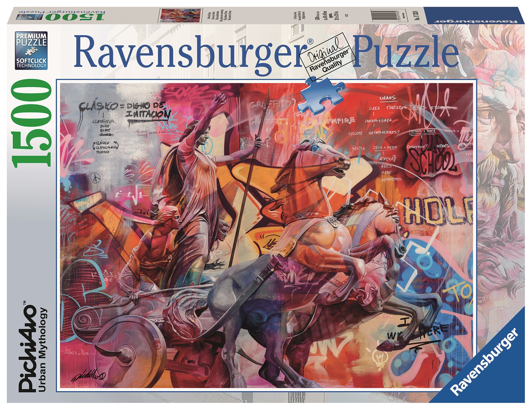 Ravensburger pusle 1500 tk Nike, Võidujumalanna 1 Ravensburger pusle 1500 tk Nike, Võidujumalanna