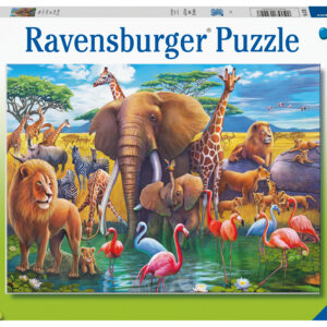 Ravensburger pusle 200 tk Aafrika loomad