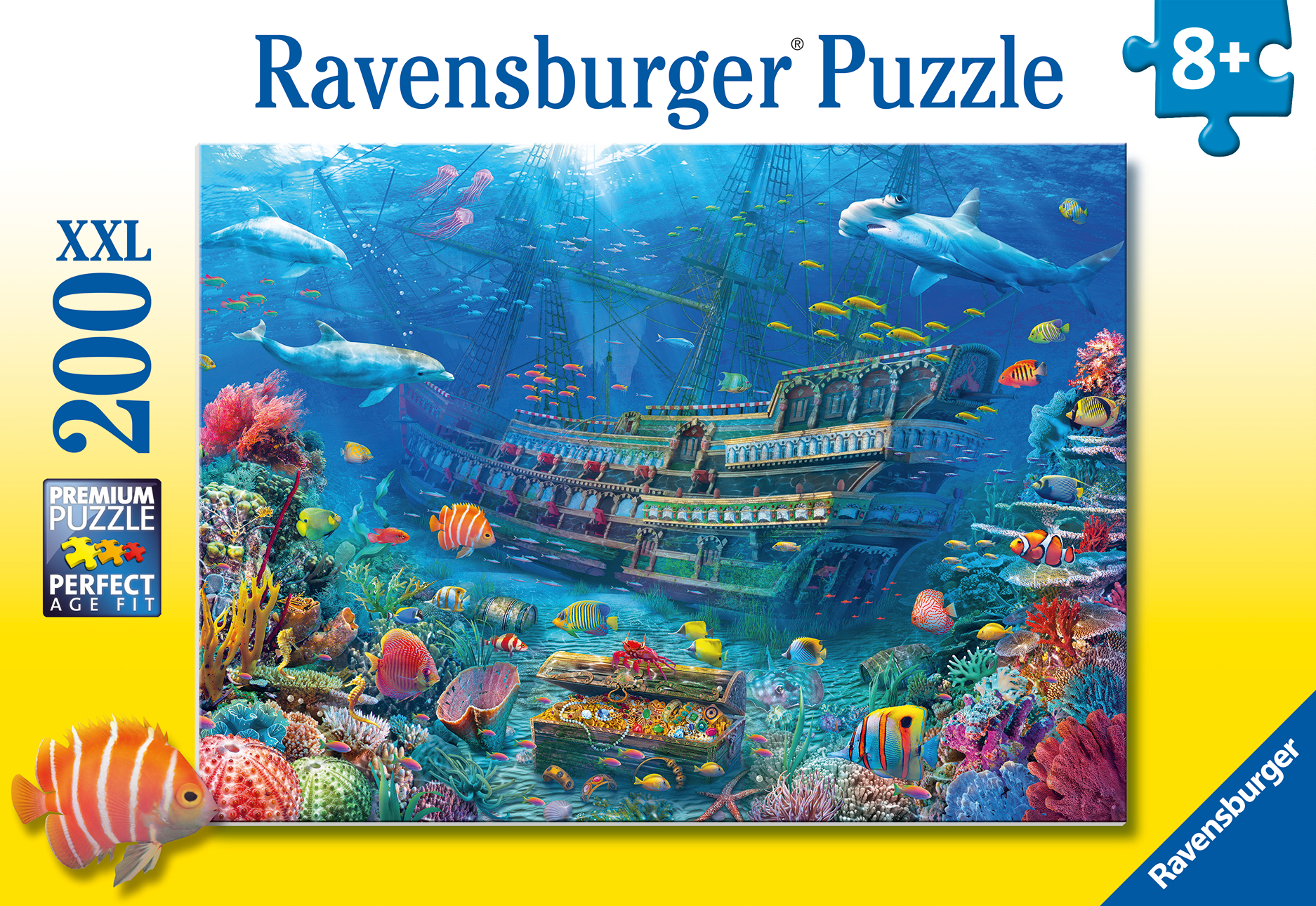 Ravensburger pusle 200 tk Avastustelaev 1 Ravensburger pusle 200 tk Avastustelaev