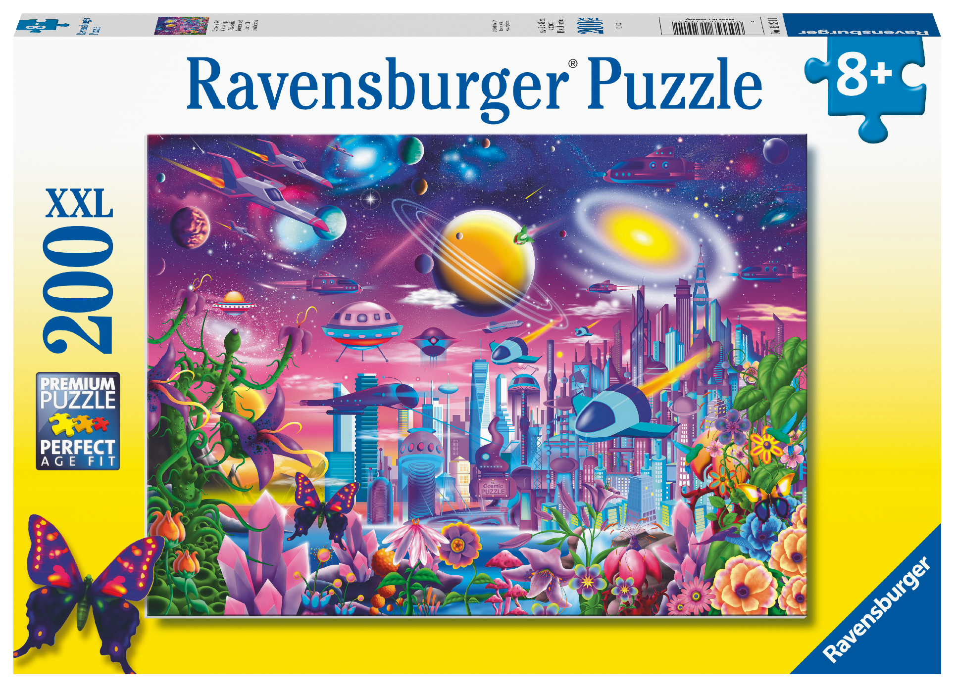 Ravensburger pusle 200 tk Kosmiline linn 1 Ravensburger pusle 200 tk Kosmiline linn